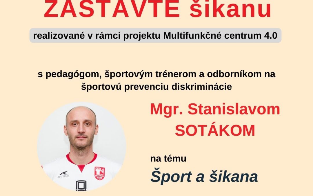 ZASTAVTE šikanu