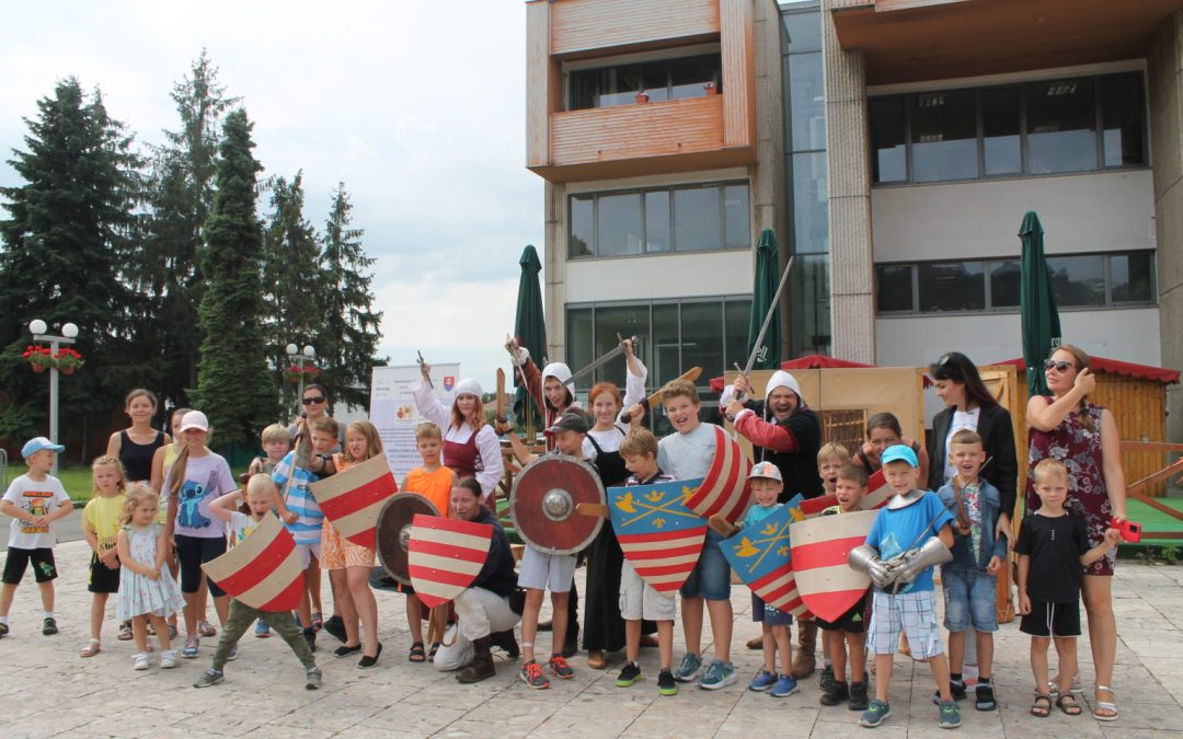 Letný historický štvrtok so Spolkom šariškských šermiarov Sarus Prešov