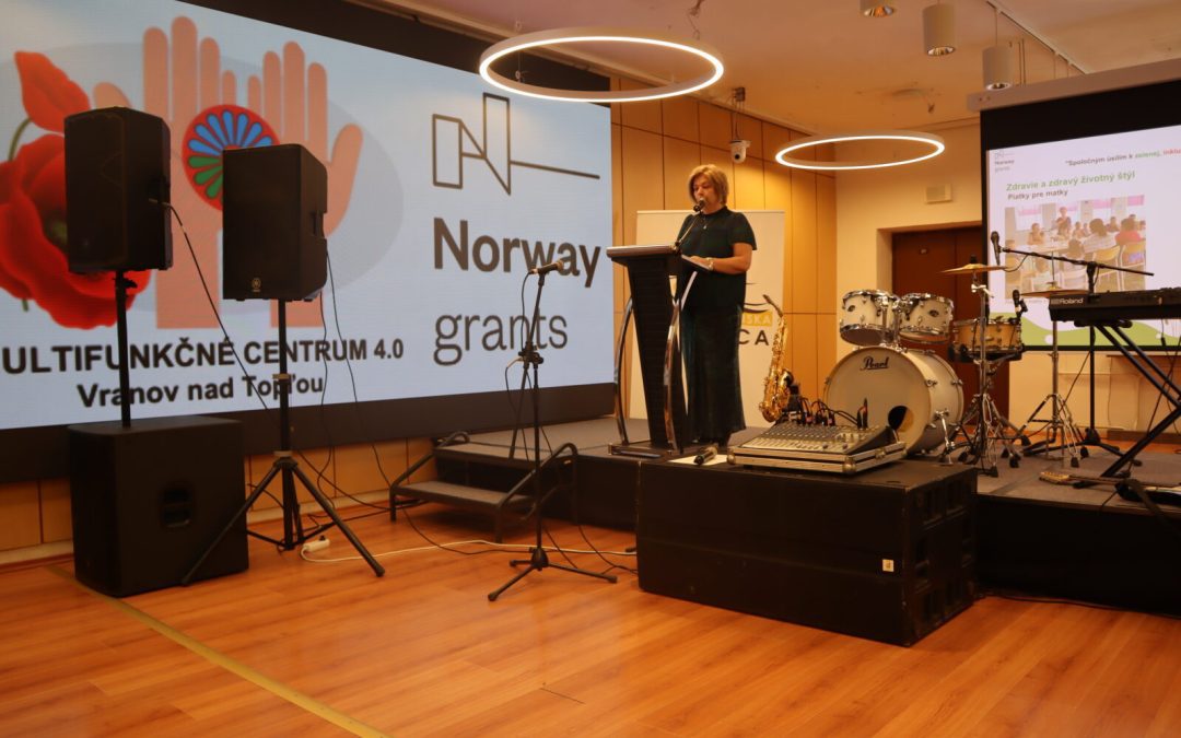 Záverečná konferencia nórskeho projektu Multifunkčné centrum 4.0